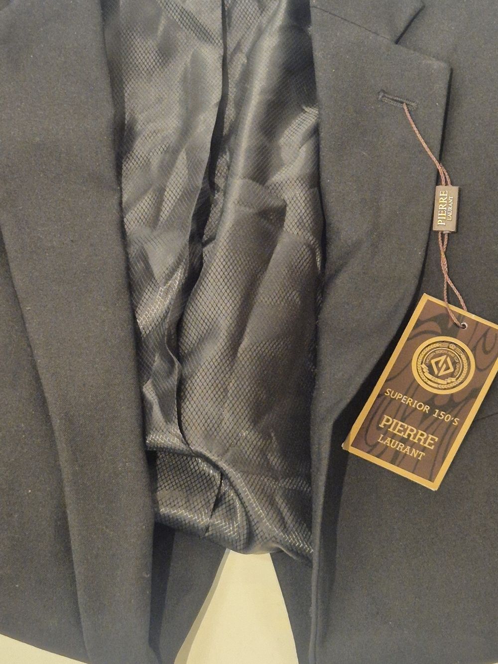 Pierre Laurant Black Suit Jacket – New with Tags (NWT) - Picture 14 of 15